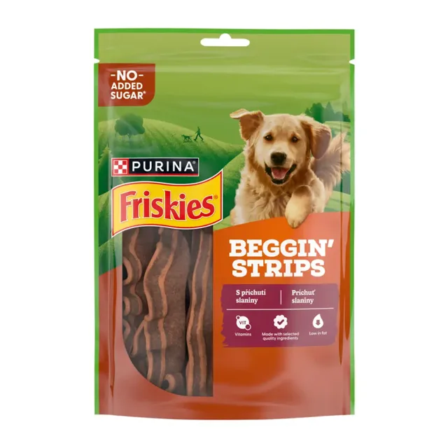 Friskies Psí pochoutka Beggin Strips s příchutí slaniny 120 g