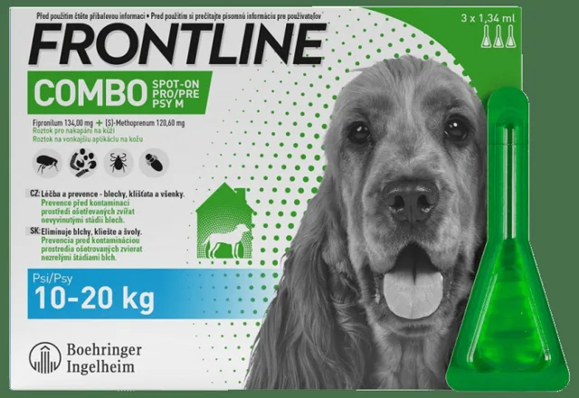 Frontline Combo Spot-on Dog M 3ks