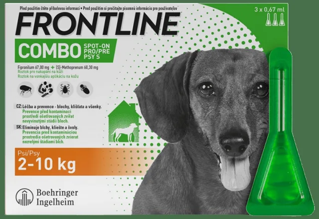 Frontline Combo Spot-on Dog S 3ks