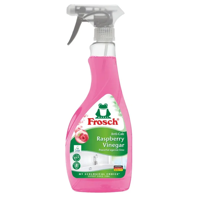 Frosch Čistič vodního kamene s malinovým octem EKO	 500 ml