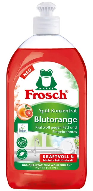 Frosch Koncentrovaný prostředek na mytí nádobí Červený pomeranč 500 ml