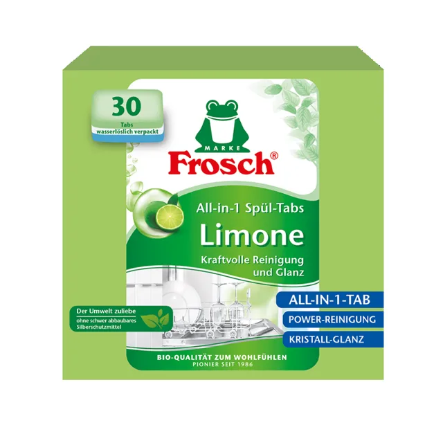 Frosch Tablety do myčky 3v1 Citron EKO 30 tablet
