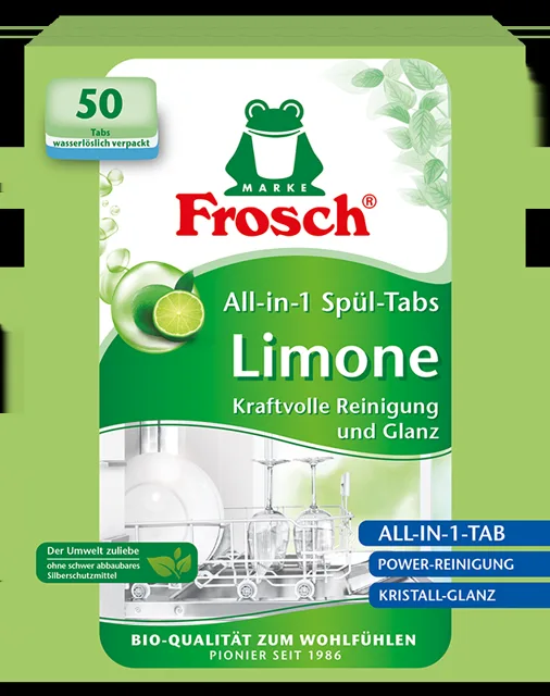 Frosch Tablety do myčky All i 1 Citron EKO 50 tablet