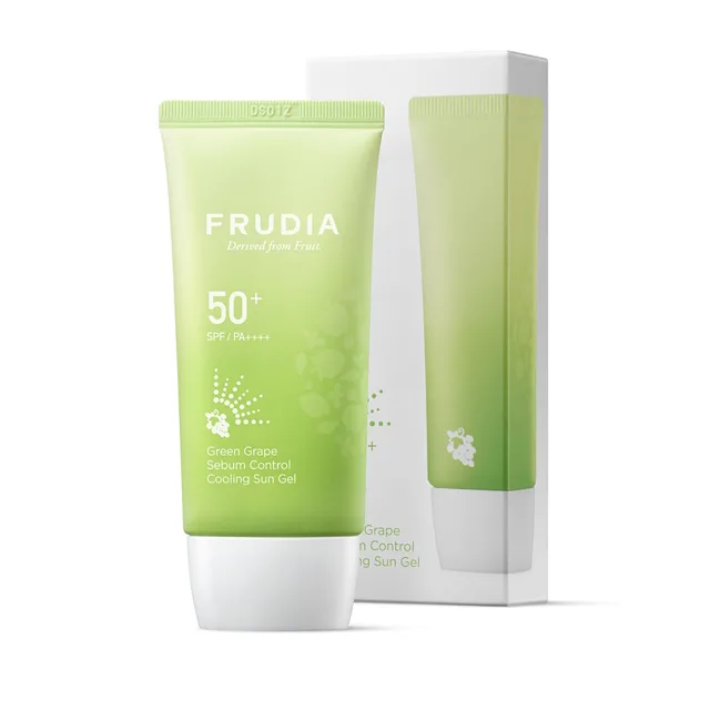 FRUDIA Grean Grape Sebum Control Cooling hydratační gel na opalování 50 g
