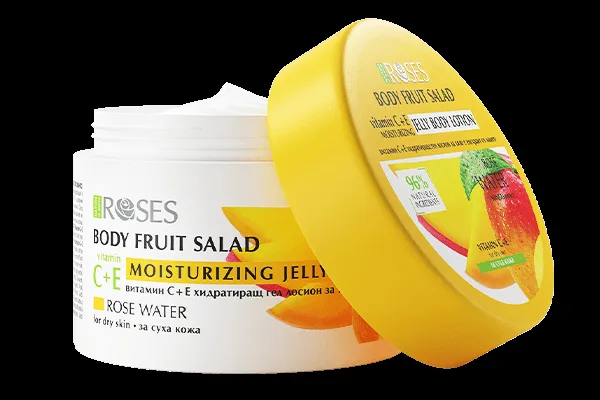 FRUIT SALAD – hydratační gelové tělové mléko s vitaminy C+E a mangem 200 ml - NATURE OF AGIVA