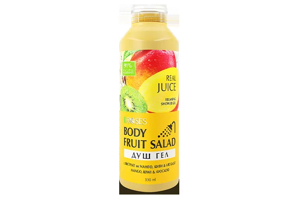 FRUIT SALAD – Přírodní sprchový gel Mango, Kiwi & Avokádo 330 ml - NATURE OF AGIVA