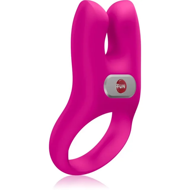 Fun Factory Nōs Classic kroužek na penis vibrační Magenta 3.5 cm