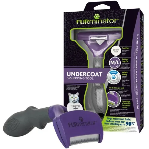 FURMINATOR pro krátkosrsté velké kočky Large