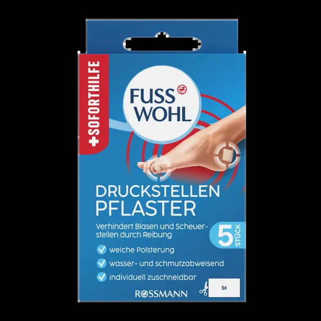 Fusswohl Chránič na otlaky 5 ks