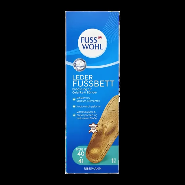Fusswohl Kožené vložky do bot 40/41