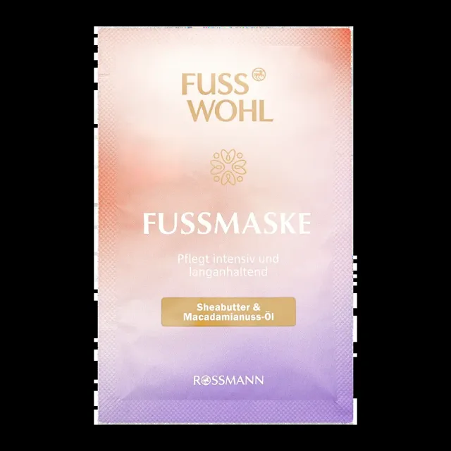 Fusswohl Maska na chodidla s bambuckým máslem 15 ml