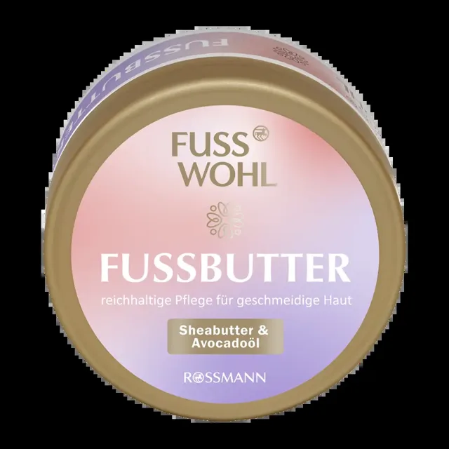 Fusswohl Máslo na nohy s avokádovým olejem 150 ml