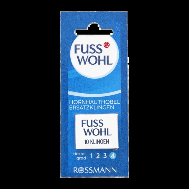 Fusswohl Náhradní čepele do hoblíku
