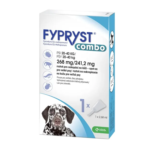 Fypryst Combo Spot-on Dog L 20-40 kg 1 x 2,68 ml