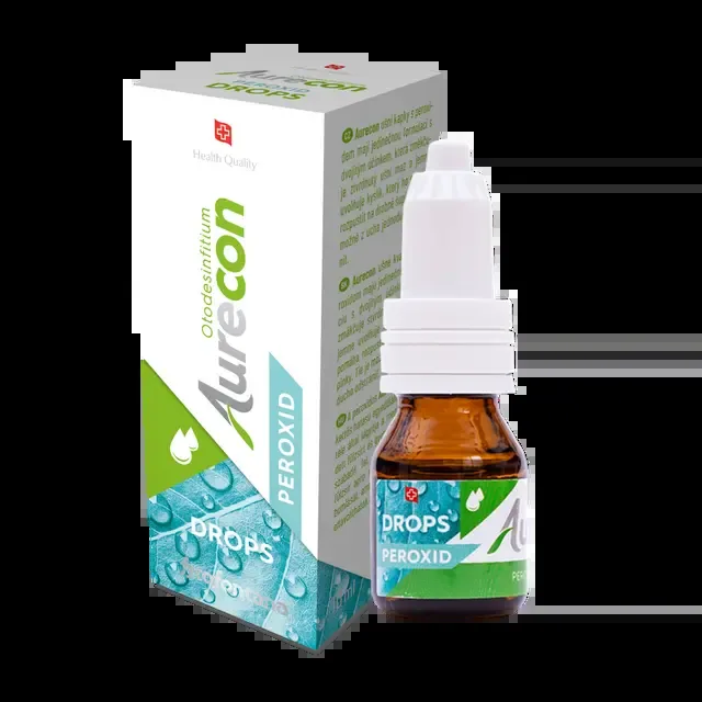 Fytofontana Aurecon ušní kapky s peroxidem 10 ml