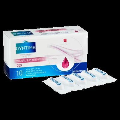 Fytofontana Gyntima vaginální čípky Deo 10ks