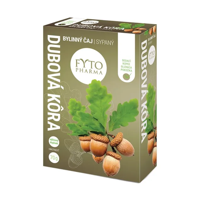 Fytopharma Dubová kůra bylinný čaj sypaný 70 g