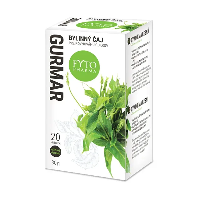 Fytopharma Gurmar bylinný čaj 20 x 1,5 g
