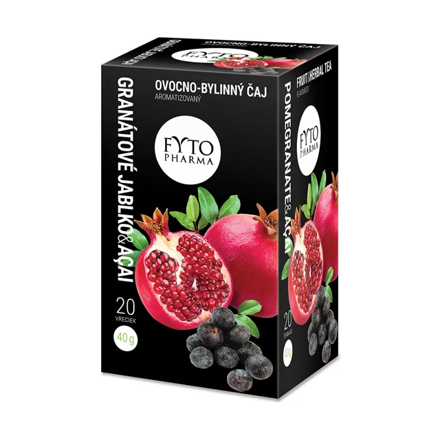 Fytopharma Ovocno-bylinný čaj granátové jablko & acaí 20x2 g