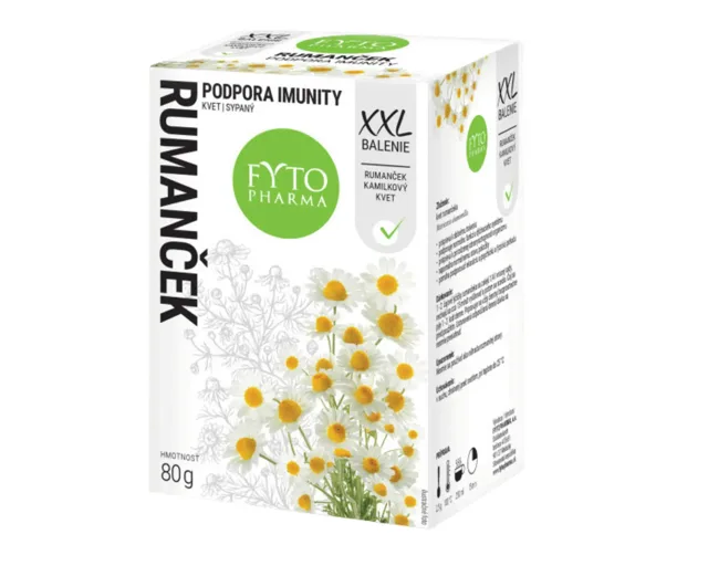 FYTOPHARMA RUMANEK květ sypaný bylinný čaj XXL 80 g