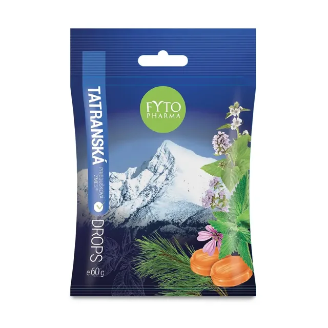 FYTOPHARMA Tatranská průduš.směs Bylinný drops 60 g
