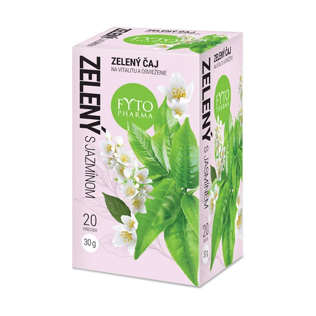 Fytopharma Zelený čaj s jasmínem 20x1,5 g