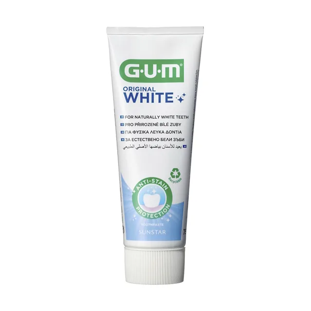 G.U.M. Original White bělicí zubní pasta 75 ml
