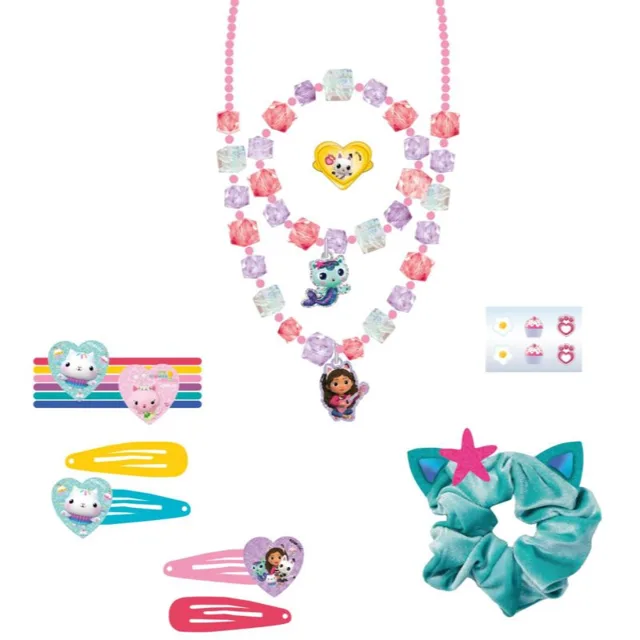 Gabby's Dollhouse Accessories Set set vlasových doplňků