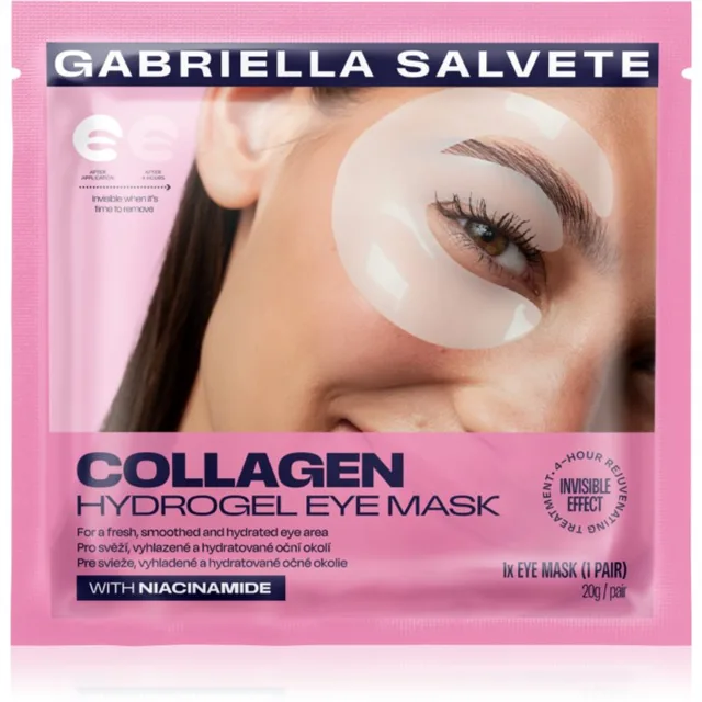 Gabriella Salvete Collagen Hydrogel kolagenová maska na oční okolí 1 pár