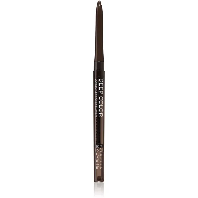 Gabriella Salvete Deep Color dlouhotrvající tužka na oči odstín 02 Dark Brown 0,28 g