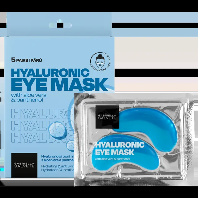 Gabriella Salvete Eye Mask Hyaluronic oční maska 5 párů