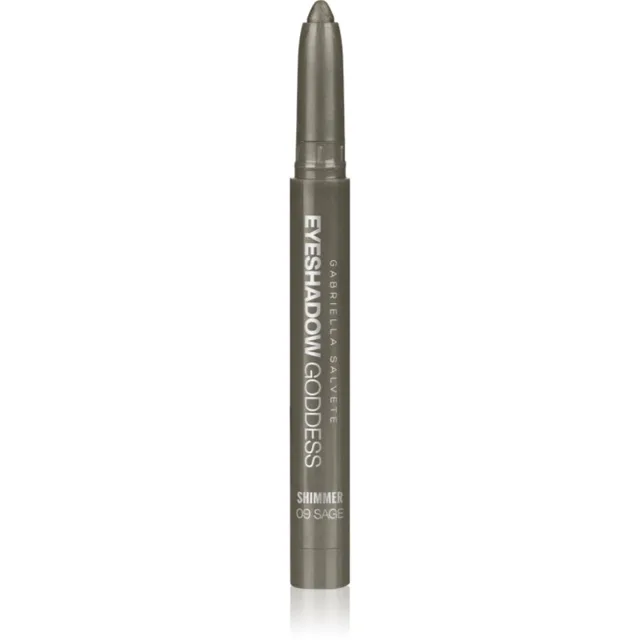 Gabriella Salvete Eyeshadow Goddess krémové oční stíny v tužce odstín Shimmer 09 Sage 1.3 g