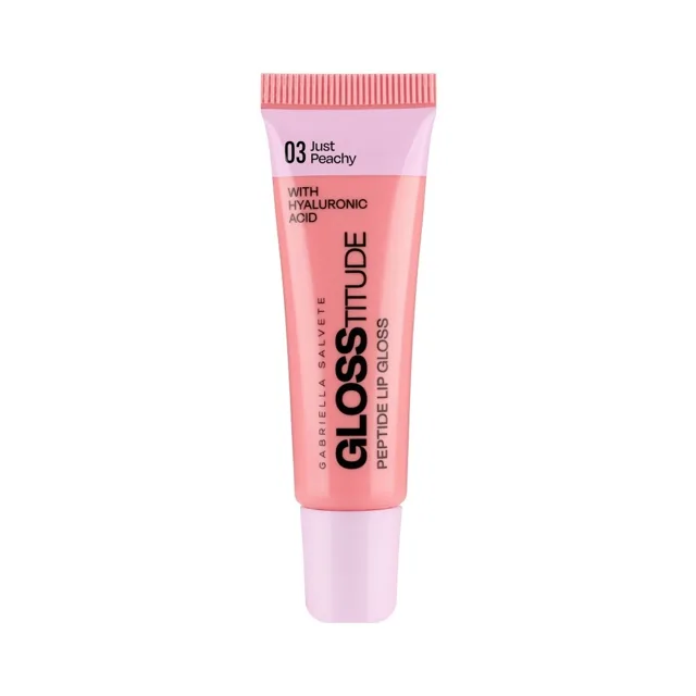 Gabriella Salvete Glosstitude Lipgloss 03 Just Peachy lesk na rty 10 ml