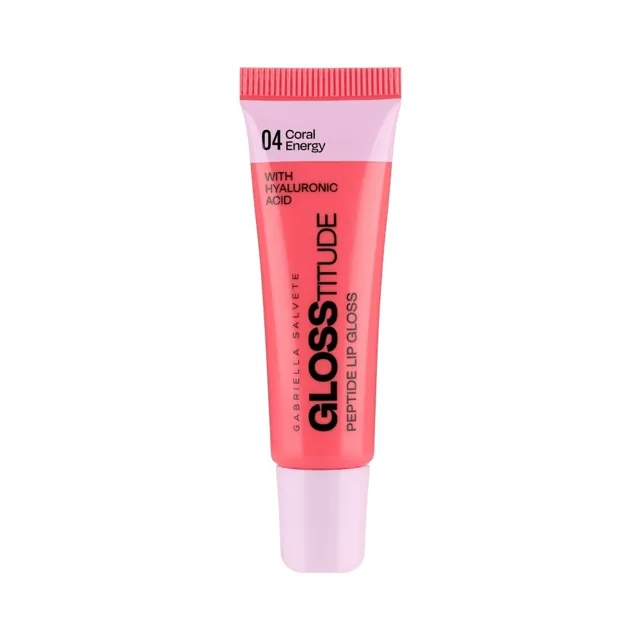 Gabriella Salvete Glosstitude Lipgloss 04 Coral Energy lesk na rty 10 ml