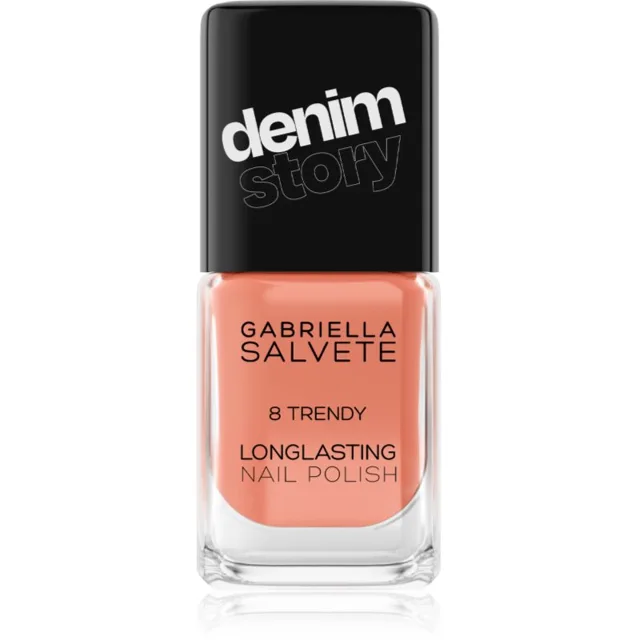 Gabriella Salvete Longlasting Enamel Denim Story dlouhotrvající lak na nehty odstín 08 Trendy 11 ml