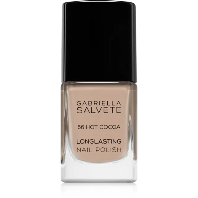 Gabriella Salvete Longlasting Enamel dlouhotrvající lak na nehty s vysokým leskem odstín 66 Hot Cocoa 11 ml