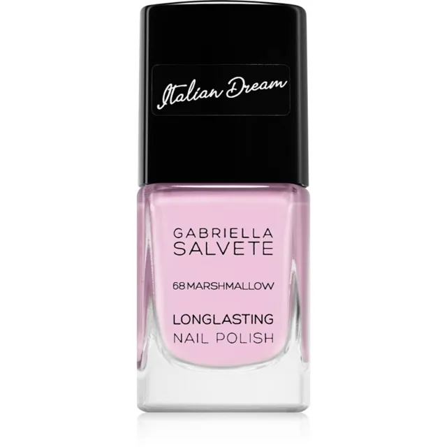 Gabriella Salvete Longlasting Enamel dlouhotrvající lak na nehty s vysokým leskem odstín 68 Marshmallow 11 ml