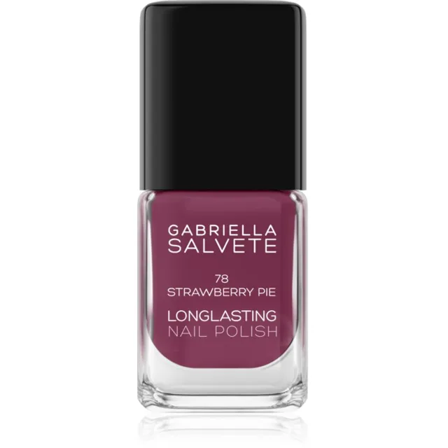 Gabriella Salvete Longlasting Enamel dlouhotrvající lak na nehty s vysokým leskem odstín 78 Strawberry Pie 11 ml