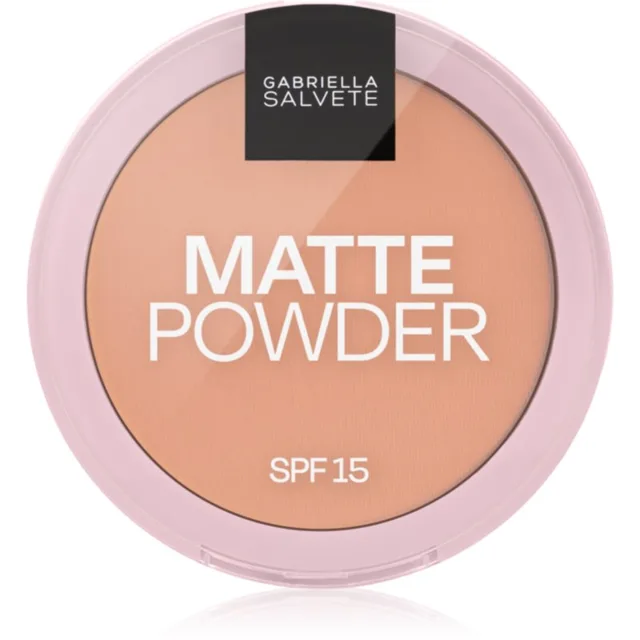 Gabriella Salvete Matte Powder matující pudr SPF 15 odstín 03 8 g
