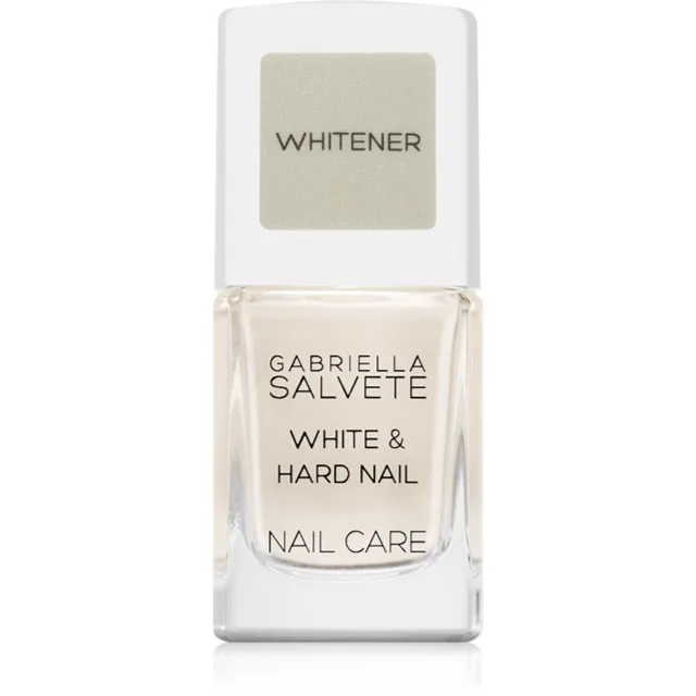 Gabriella Salvete Nail Care White & Hard Nail podkladový lak na nehty se zpevňujícím účinkem 11 ml