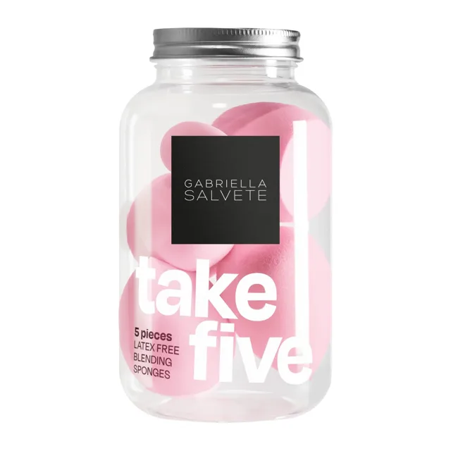 Gabriella Salvete Take Five Sponge mix Pink kosmetické houbičky 5 ks