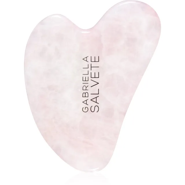 Gabriella Salvete Tools Gua Sha masážní pomůcka na obličej typ Rose Quartz 1 ks