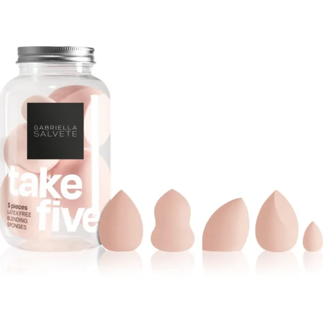 Gabriella Salvete Tools Take Five sada houbiček na make-up odstín Light Orange