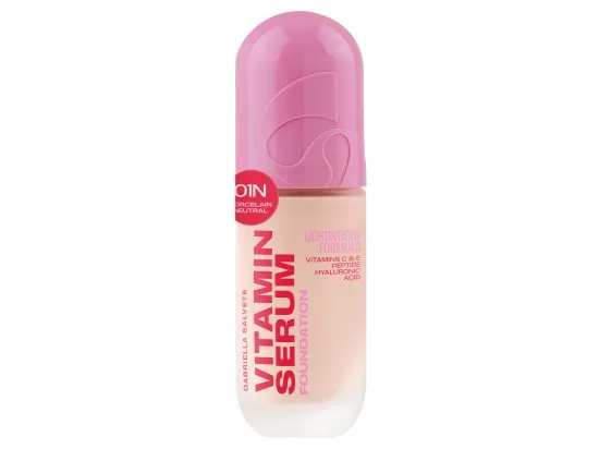 Gabriella Salvete Vitamin Serum Foundation make-up 01N Porcelain Neutral 30 ml