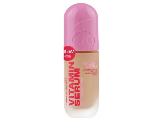 Gabriella Salvete Vitamin Serum Foundation make-up 05W Olive Warm 30 ml
