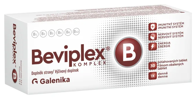 Galenika Beviplex B komplex 30 tablet