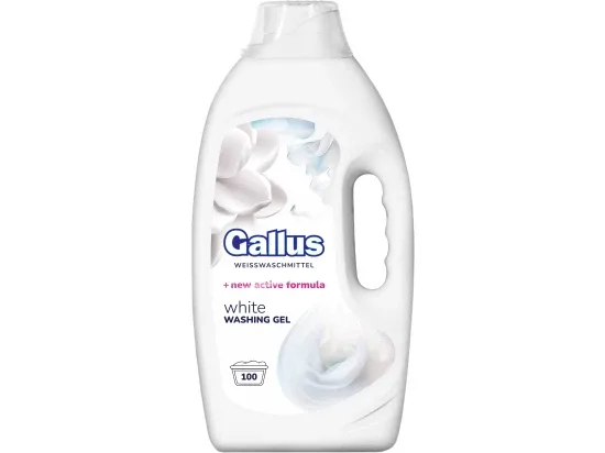 GALLUS prací gel na bílé prádlo 100 PD