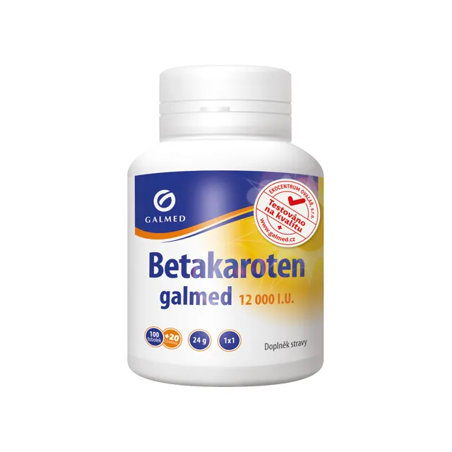 Galmed Betakaroten 12 000 I.U. 100+20 tobolek