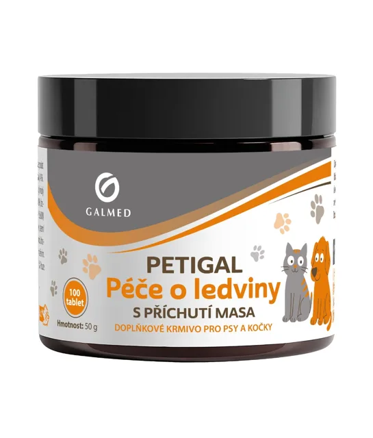 Galmed PETIGAL Péče o ledviny 100 tablet