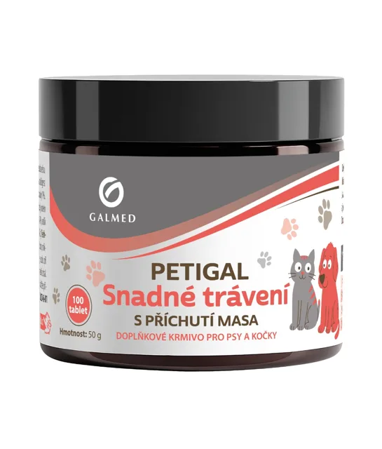 Galmed PETIGAL Snadné trávení 100 tablet